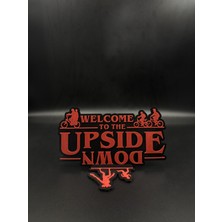 Stranger Things "welcome To The Upside Down" Dekoratif Masaüstü Figür