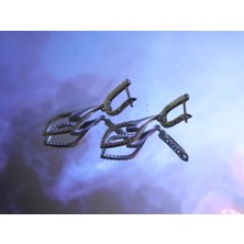 Marmaris Jewellery 925 Ayar Kadın Gümüş Küpe Avize Model Zarif Sallantılı Şık ve Klasik Kadın Küpesi