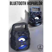 Starseven Taşınabilir Bluetooth Hoparlör LED Işıklı Uzun Pil Ömrü