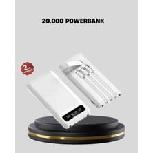Starseven 20.000 Mah 4 Çıkışlı LED Göstergeli Hızlı Şarj