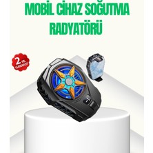 Starseven Oyunlar Için Güçlü Telefon Soğutucu Fan Dijital Ekranlı