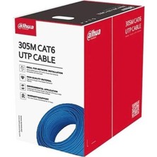 İlk El Grup Ieg™ Dahua PFM922I6UNC 305 Metre U/utp 23AWG Cca Mavi̇ Renk Cat6 Kablo