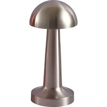 Bektas Homeoffice Retro LED Şarjlı Mantar Masa Lambası | Bar, Yatak Odası, Kamp & Dekor Gece Lambası