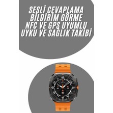 Starseven Tüm Telefonlara Uyumlu Akıllı Saat Uyku ve Sağlık Takibi Nabız Ölçer Adım Sayar