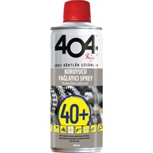 404 Kimya 404 40+ Yağlayıcı ve Koruyucu Bakım Spreyi 400 ml