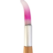 Sanathobi Akik Mühre Karga Burun-Zer Mühre Pembe Renk-Gürgen Ağacı Ergonomik Sap-Tezhip-Minyatür Sanatı-39