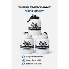 Supplementhane Huni Saklama Kabı Pillbox + Anahtarlıklı Set 3'lü