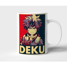 Izuku Midoriya Deku My Hero Academi Anime Tasarım Kupa - Hediyelik Kupa - Baskılı Kupa