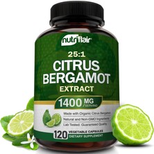 Nutriflair Organic Citrus Bergamot 1400MG 120 Caps