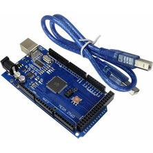 Robotistan Arduino Mega 2560 R3 Klon - USB Kablo Hediyeli -  (Usb Chip CH340)