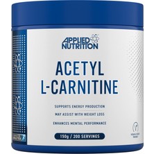 Applied Nutrition L-Carnitine Carnitine Metabolism Brain High Strength Energy Boost & Weight Management 200 Servis