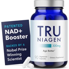 Tru Niagen Tru Nıagen Patented Nad+ Anti Aging And Cell Regeneration 300 Mg Energy Brain Muscle Nicotinamide Riboside