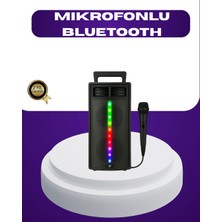 İlk El Grup Ieg™ Bluetooth Işıklı Hoparlör – 2X5W Güç | USB + Tf Kart + Fm Radyo | Siyah Renk
