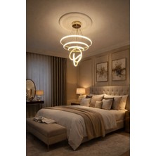 Osc Home Aydınlatma Tasarım Halka 3 Lü Kumandalı Avize