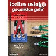 İzeltaş 13000005314 Nostalji Serisi Kraft Pense Seti 3 Parça