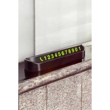İlk El Grup Ieg™ Numaralık Araç Içi Araba Araç Park Numaratör Telefon Numarası Yazma