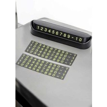 İlk El Grup Ieg™ Araba Park Numaratörü Araç Içi Numaralık Değiştirilebilir Çevirmeli Mini