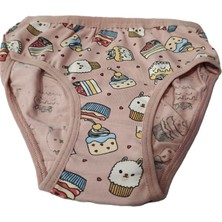 Bulut Anne ve Çocuk %95 Pamuklu Kız Çocuk Külot