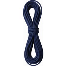 Seçilir Lacivert Renk 10 mt 6 mm Polyester Içi Dolgulu Dağcılık Kamp Gemici Hamak Salıncak Iskota Ipi