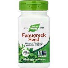 Nature’s Way Nature's Way Fenugreek Seed Çemen Otu Trigonella Foenum-Graecum 100 Vegan Caps