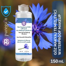 Puregain Çift Fazlı Göz Makyaj Temizleyici – Suya Dayanıklı Yatıştırıcı & Hassas Göz Çevresi Uyumlu