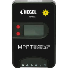 Hegel - Inges 20 Amper Mppt Solar Şarj Kontrol Cihazı  - 12 / 24 Volt Akü Şarj Regülatörü - Kesici
