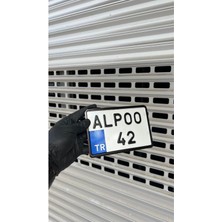 Relax Garage Araç Dekor Mini Kişiye Özel Plaka Kişiye ve Araç Modellerine Özel Araç Ön Cam Plaka