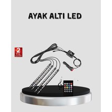 İlk El Grup Ieg™ 48 LED Araç Içi Rgb Şerit Aydınlatma Müzik Senkron USB Kumandalı Set