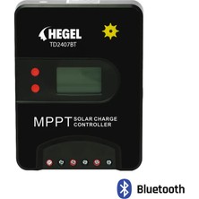Hegel - Inges 40 Amper Mppt Solar Şarj Kontrol Cihazı Bluetooth 'lu  - 12 / 24 Volt Akü Şarj Kesici