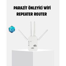 İlk El Grup Ieg™ Antenli Wifi Repeater 300M2 Kapsama Alanı Wpa3 Güvenlikli