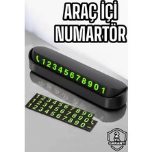 İlk El Grup Ieg™ Araba Park Numaratörü Araç Içi Numaralık Değiştirilebilir Çevirmeli Mini