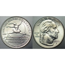 Banknoting Amerika Çeyrek Dolar 2023 P Amerikalı Kadınlar-Marıa Tallchıef-Bale. Çil(-)