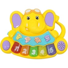 Lowell Home Minibo Sesli ve Işıklı Piyanolu Fil