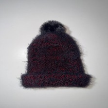 El Örgüsü Atkı & Bere Takımı ve Ayıcıklı Anahtarlıklı Hediye Seti