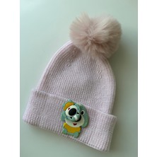 Bumelo Ponponlu Dönen Aksesuarlı Köpekli Çocuk Bere