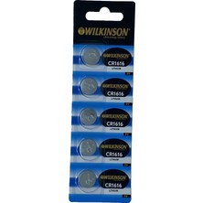 İntora Wılkınson 1616 3V Lityum Düğme Pil 5'li Paket