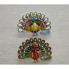 İntora Swaroski Tavuskuşu Magnet ALK3852