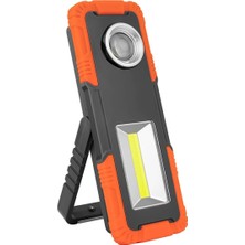 farissu Şarjlı Tamirci Lambası | 3 Modlu LED Çalışma Lambası | Mıknatıslı & Askılı | Ipx4 Suya Dayanıklı