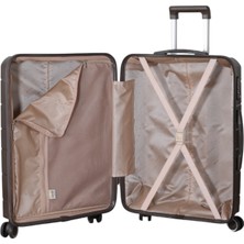 Mçs V 366 Polipropilen Kırılmaz Orta Boy Valiz