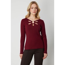 On Triko Sıfır Yaka Basic Triko Kazak 63322