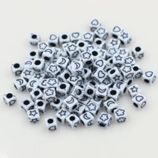 Heraldis Harf Boncuk Takı Yapımı Için – Basık Oval Köşeli Model (25 Gram) MC2021H-18