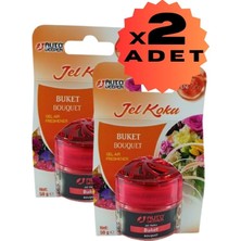 2li Buket Jel Koku Otomobil, Araç, Ayakkabılık, Od, Ev ve Iş Yeri Için 2 Adet