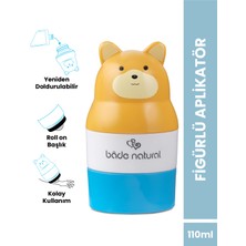 Bade Natural Güneş Koruyucu Losyon Aplikatörü Ayı Figürlü Doldurulabilir Roll On 110 ml