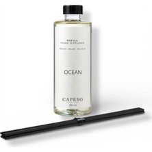Capeso Ocean 250 ml Çubuklu Oda Kokusu Yedek Şişe (Refill) – 5 Adet Çubuk Seti Dahil