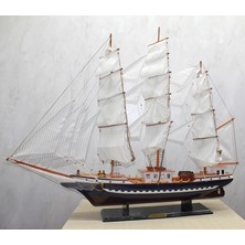 Starseven Ahşap Yelken Gemi Model 4