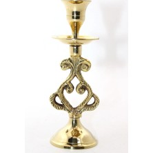 Starseven Tekli Pirinç Şamdan Model 5