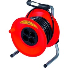 İzeltaş 0741050050 Makaralı Uzatma Kablosu 50 Metre