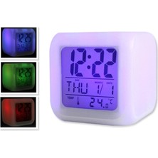 Depozee Renk Değiştiren Küp Saat