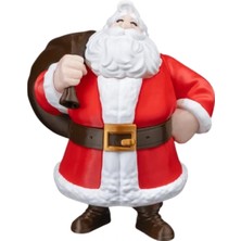 Depozee Eco Lounge Noel Baba Figürü 19 cm – Hediye Çantalı Yılbaşı Masaüstü Dekoru