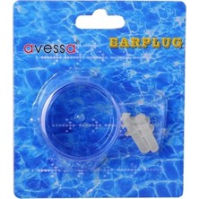 Helia Studio Şeffaf - Kulak Tıkacı - Tıkaç - Deniz Havuz Banyo Duş Için Kulak Tıkacağı